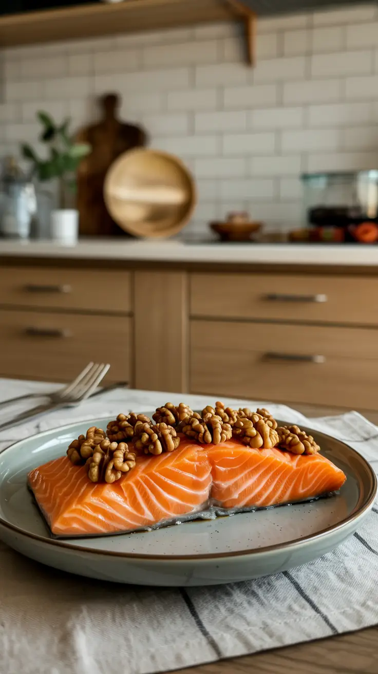 Walnut-Crusted Salmon