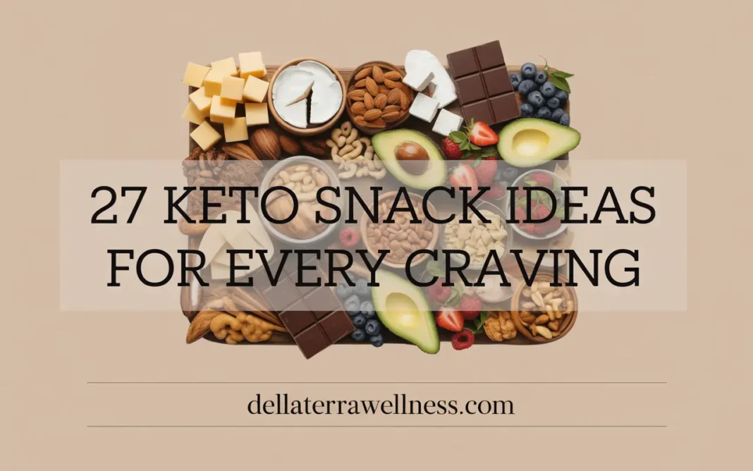 27 Keto Snack Ideas For Every Craving