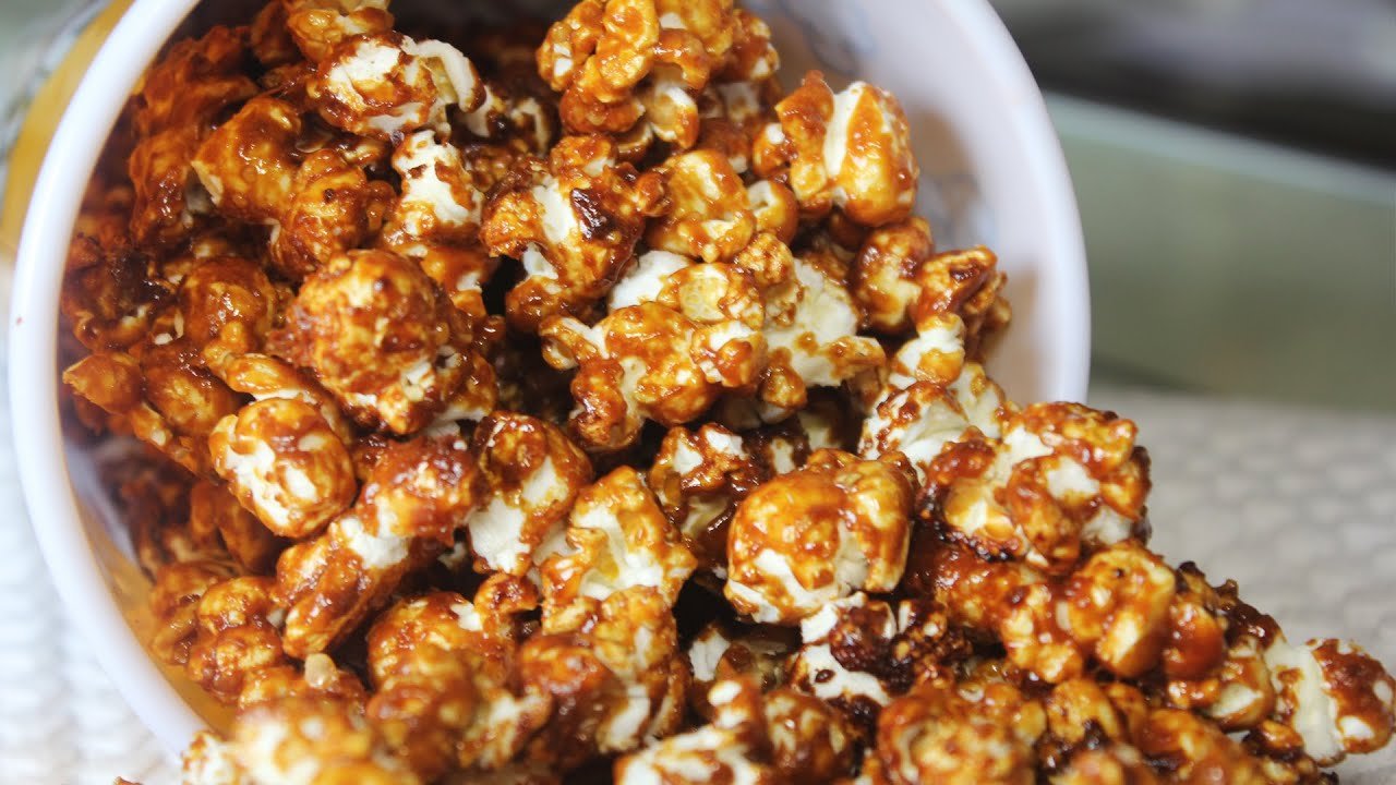 3-Ingredient Caramel Popcorn