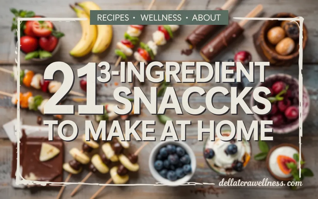 3-Ingredient Snacks