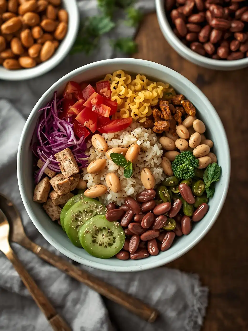 Adzuki Bean and Brown Rice Bowl