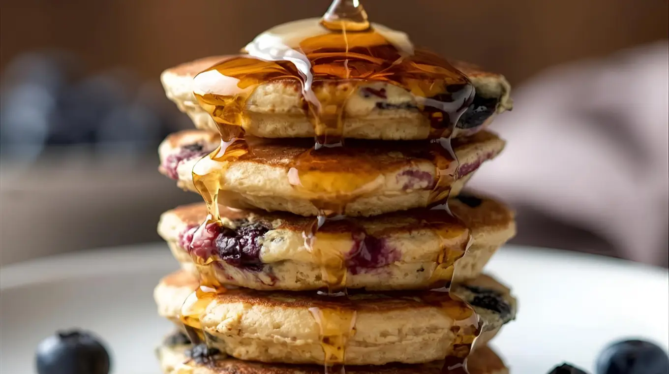 Blueberry Pancake Bites