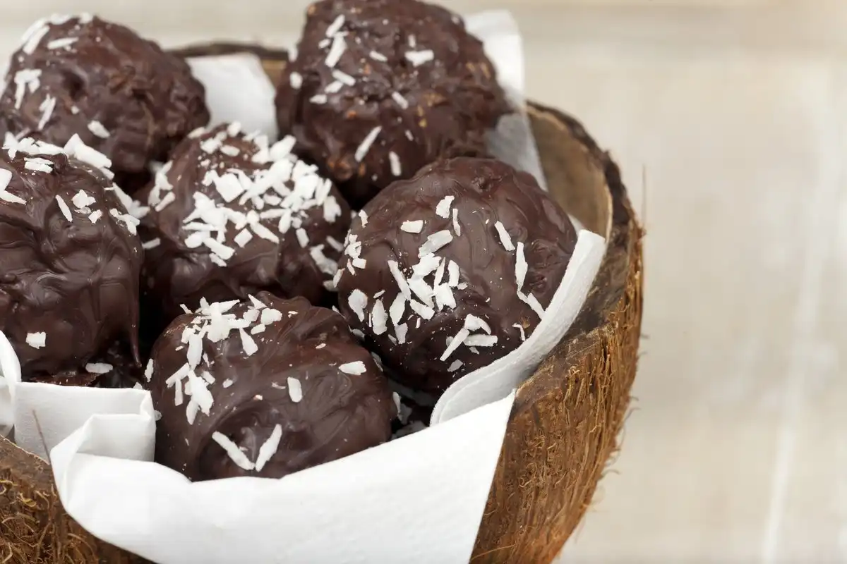 Chocolate Coconut Truffles