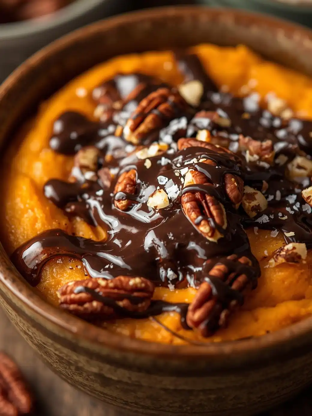 Chocolate Sweet Potato Bowl