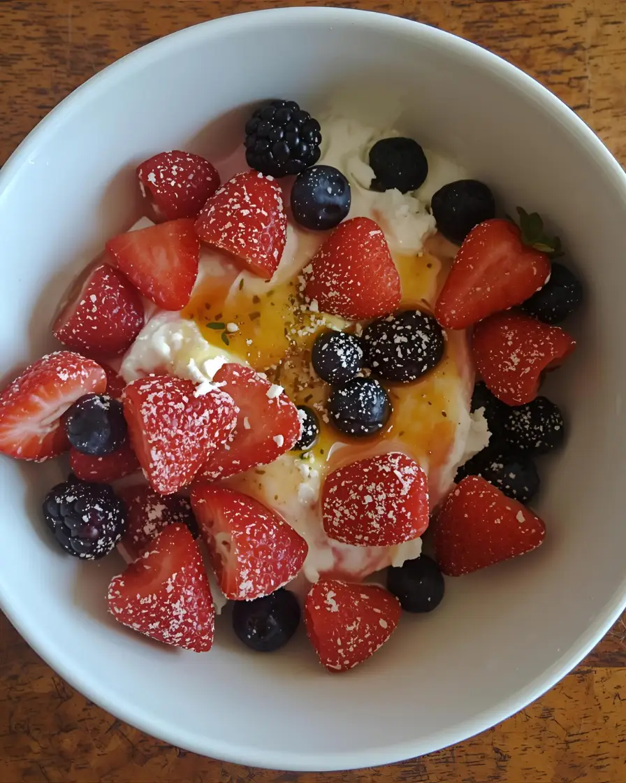 Cottage Cheese with Berries