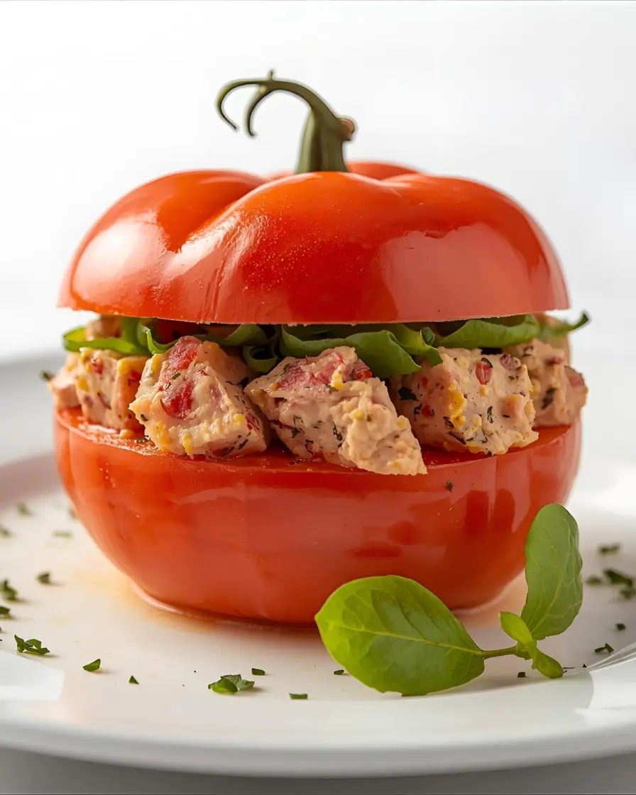 Tuna-Stuffed Tomato