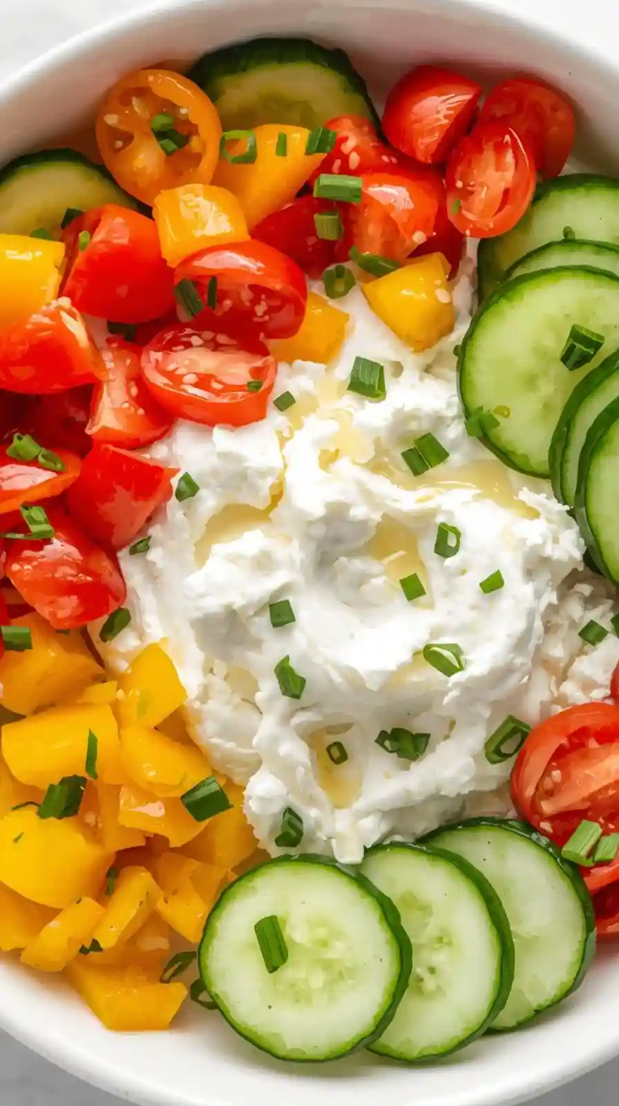 Cottage Cheese and Veggies