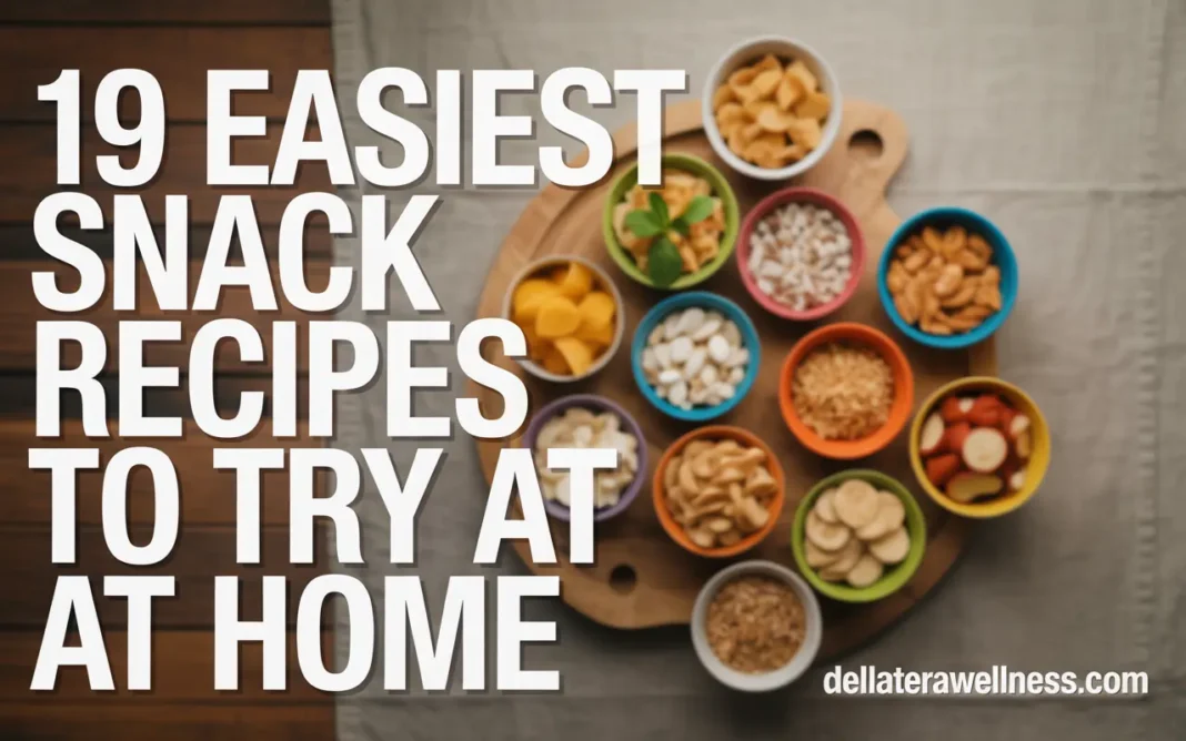 Easiest Snack Recipes To Try At Home
