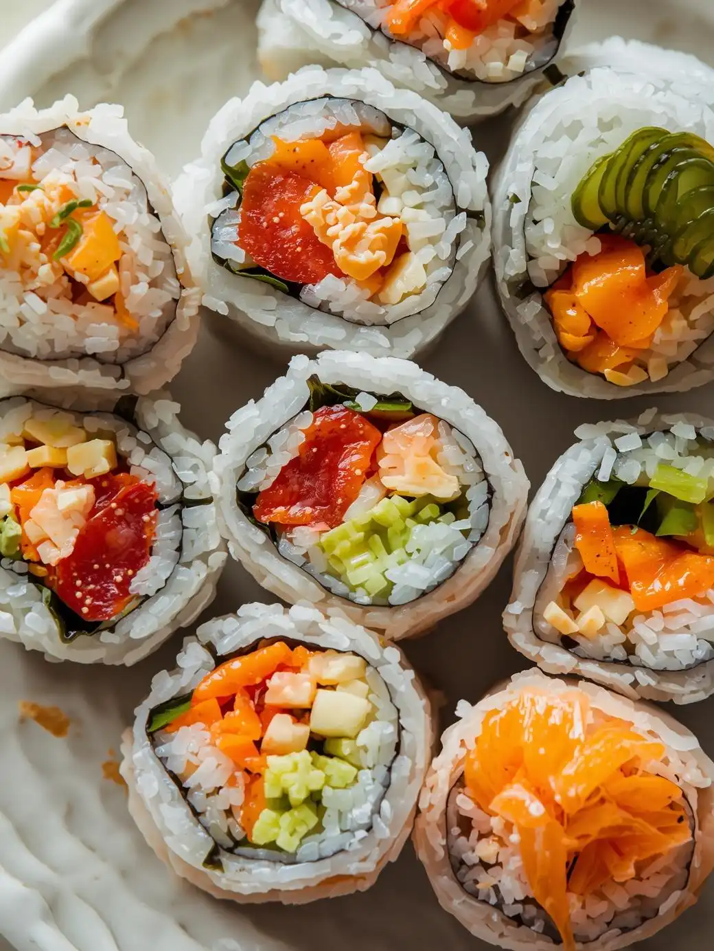 Easy Sushi Roll-Ups
