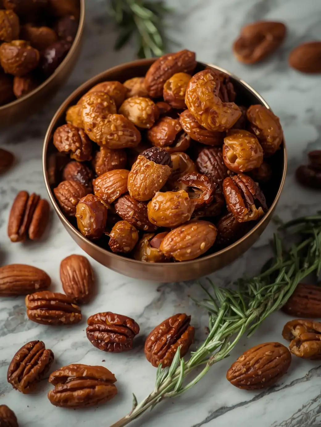 Fancy Roasted Cocktail Nuts