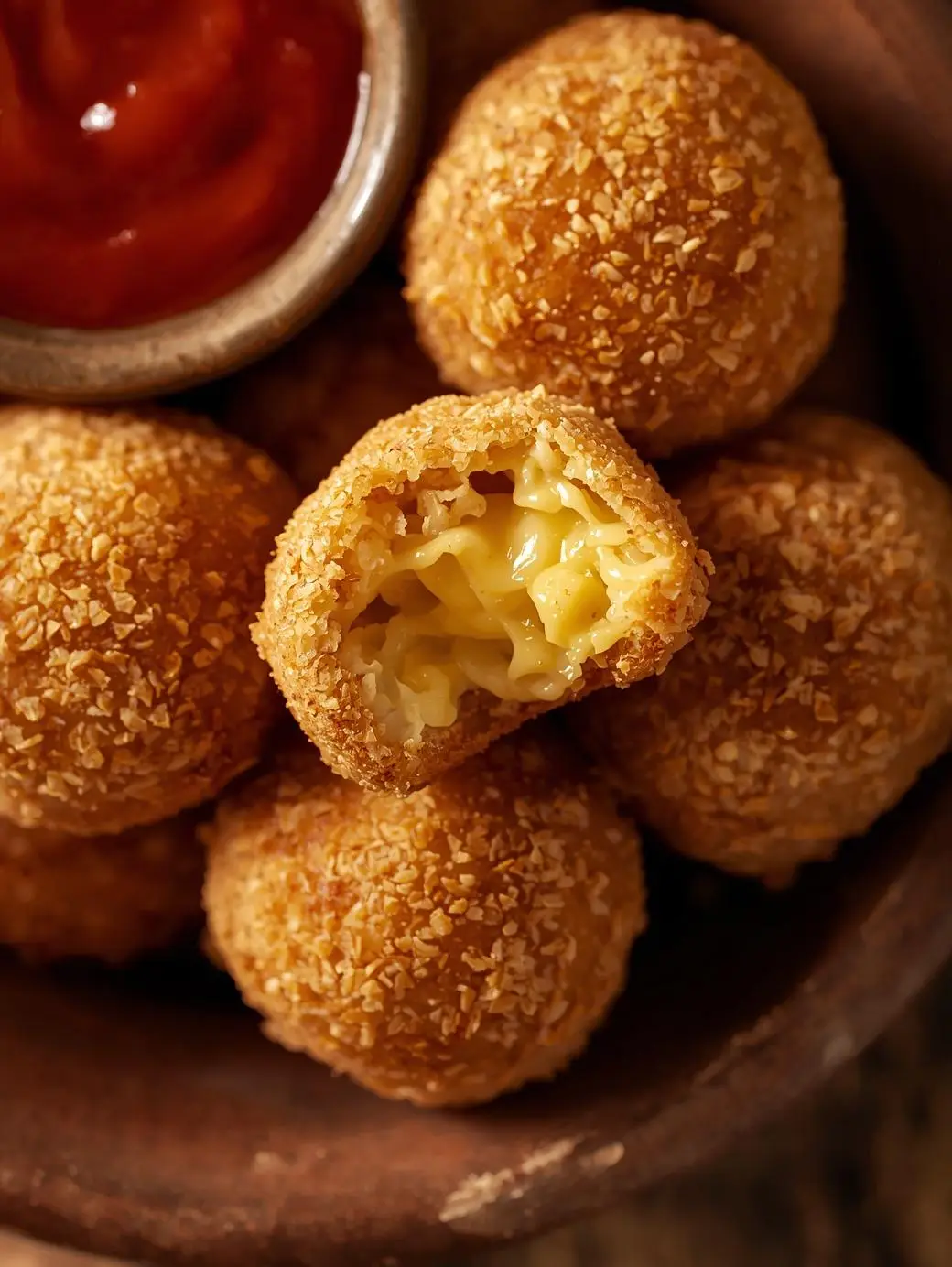 Fried Mac and Cheese Bites