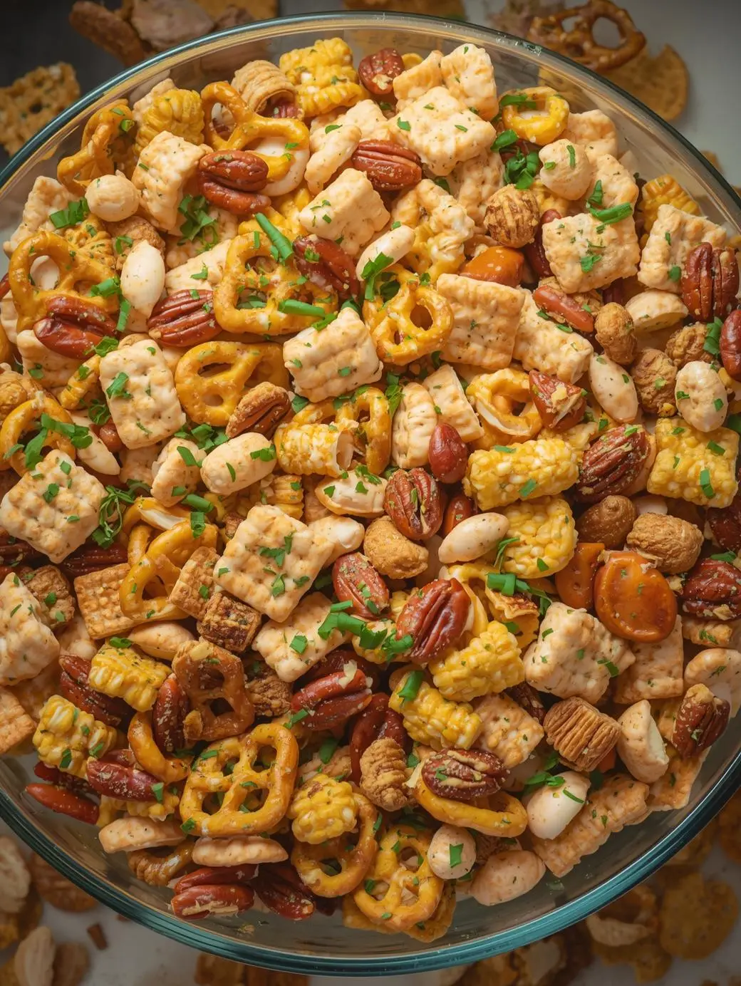 Garlic-Ranch Party Mix