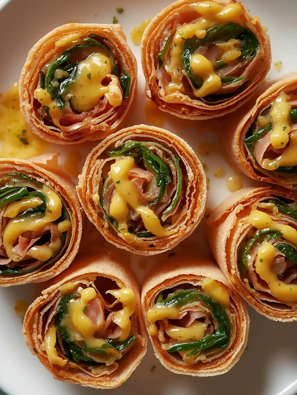 Ham and Cheese Pinwheels