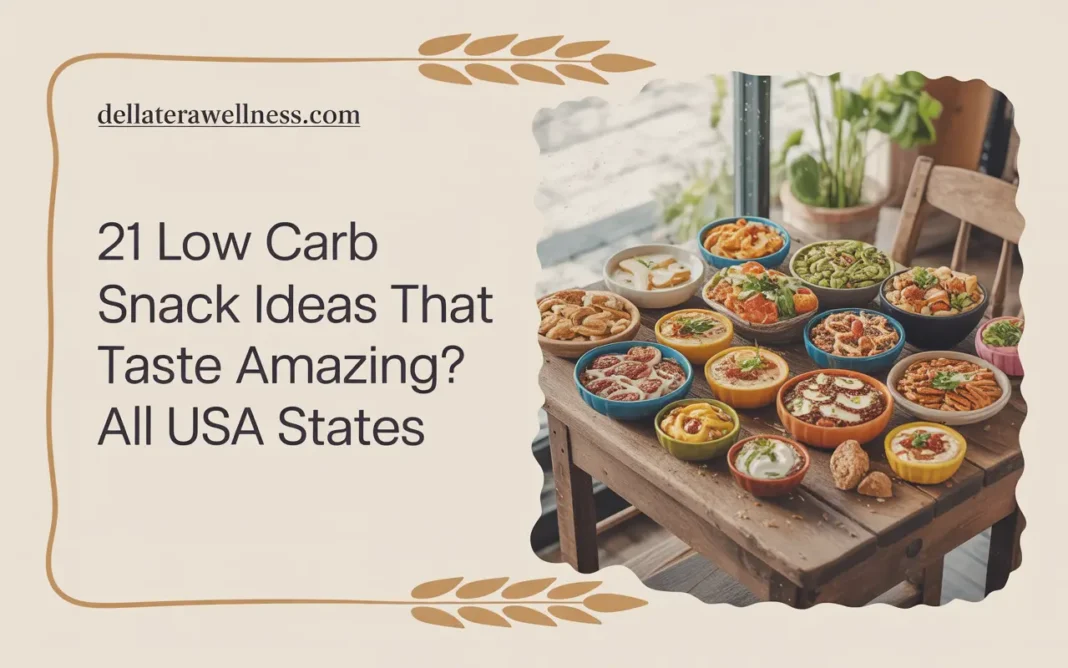 Low Carb Snack Ideas