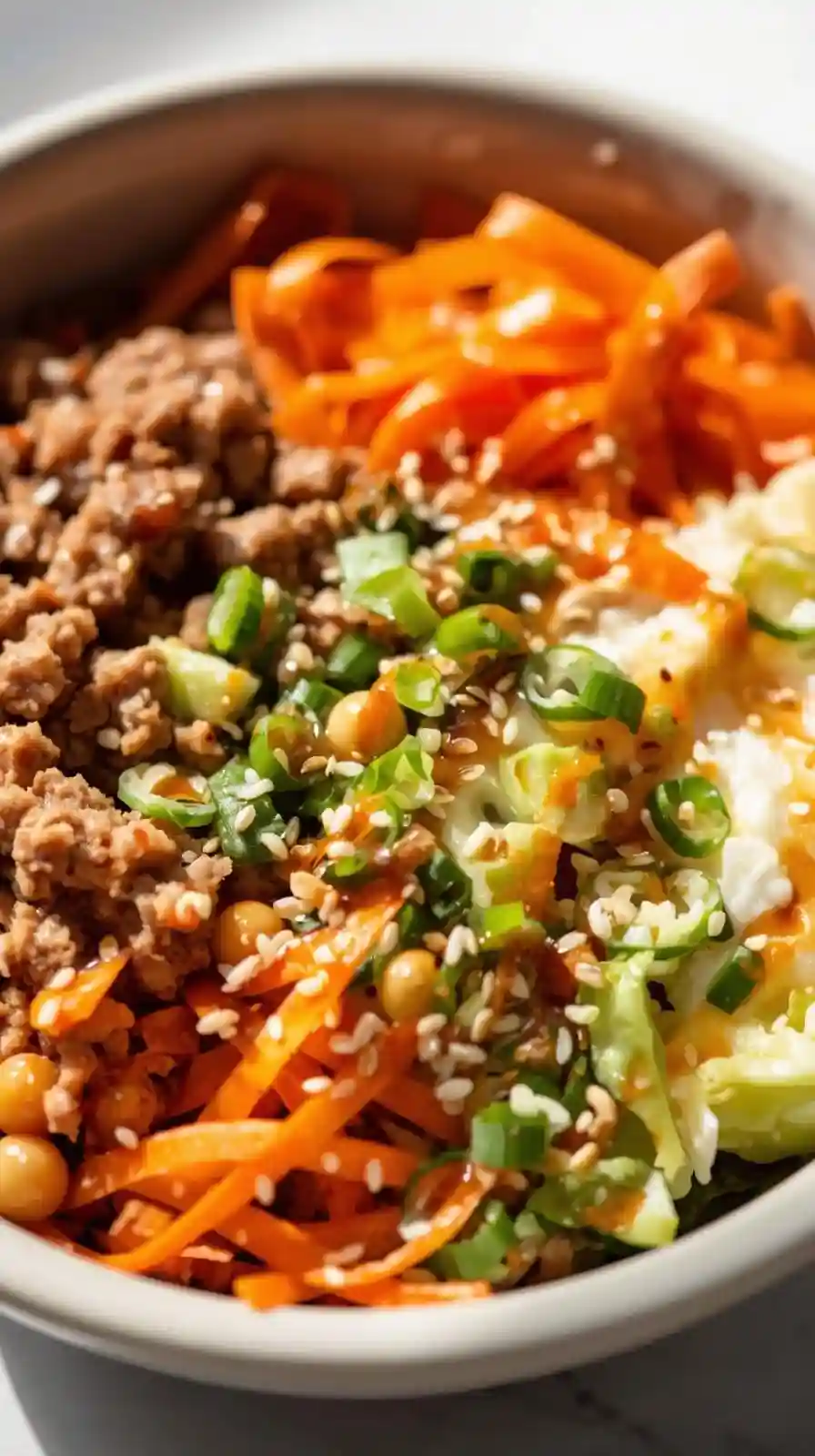 Low-Sodium Egg Roll Bowl