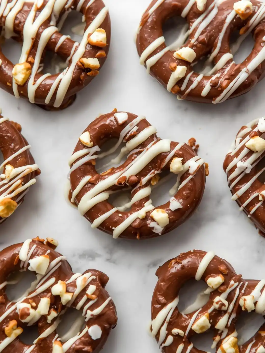 Mini Chocolate-Covered Pretzels