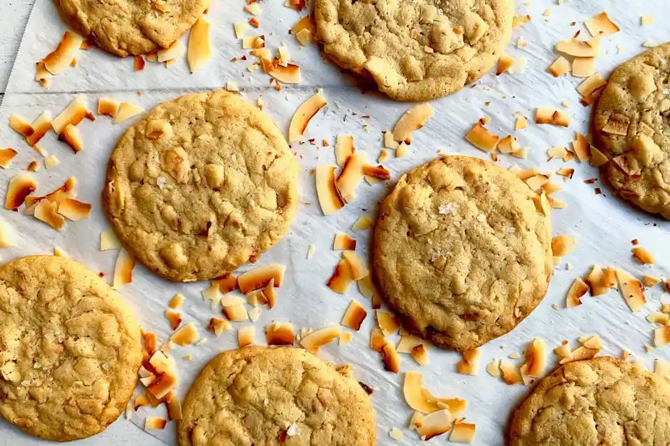 Peanut Butter Coconut Cookies