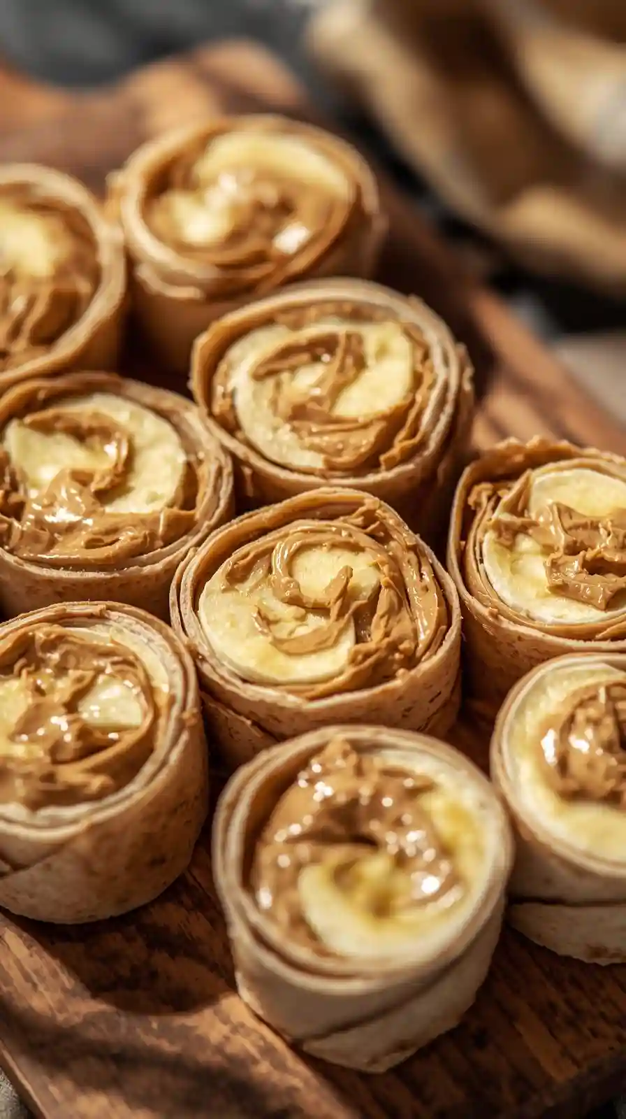 Peanut Butter and Banana Roll-Ups