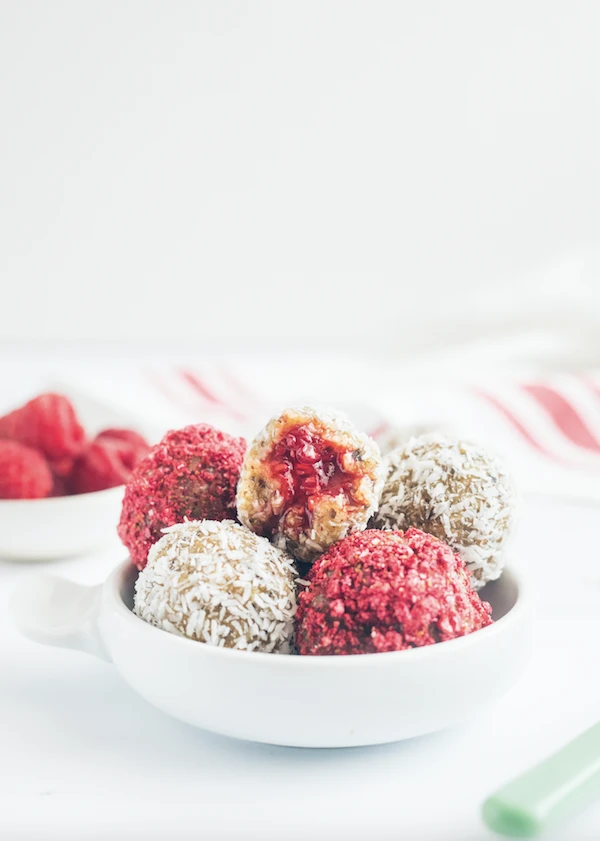 Raspberry Jam Bites