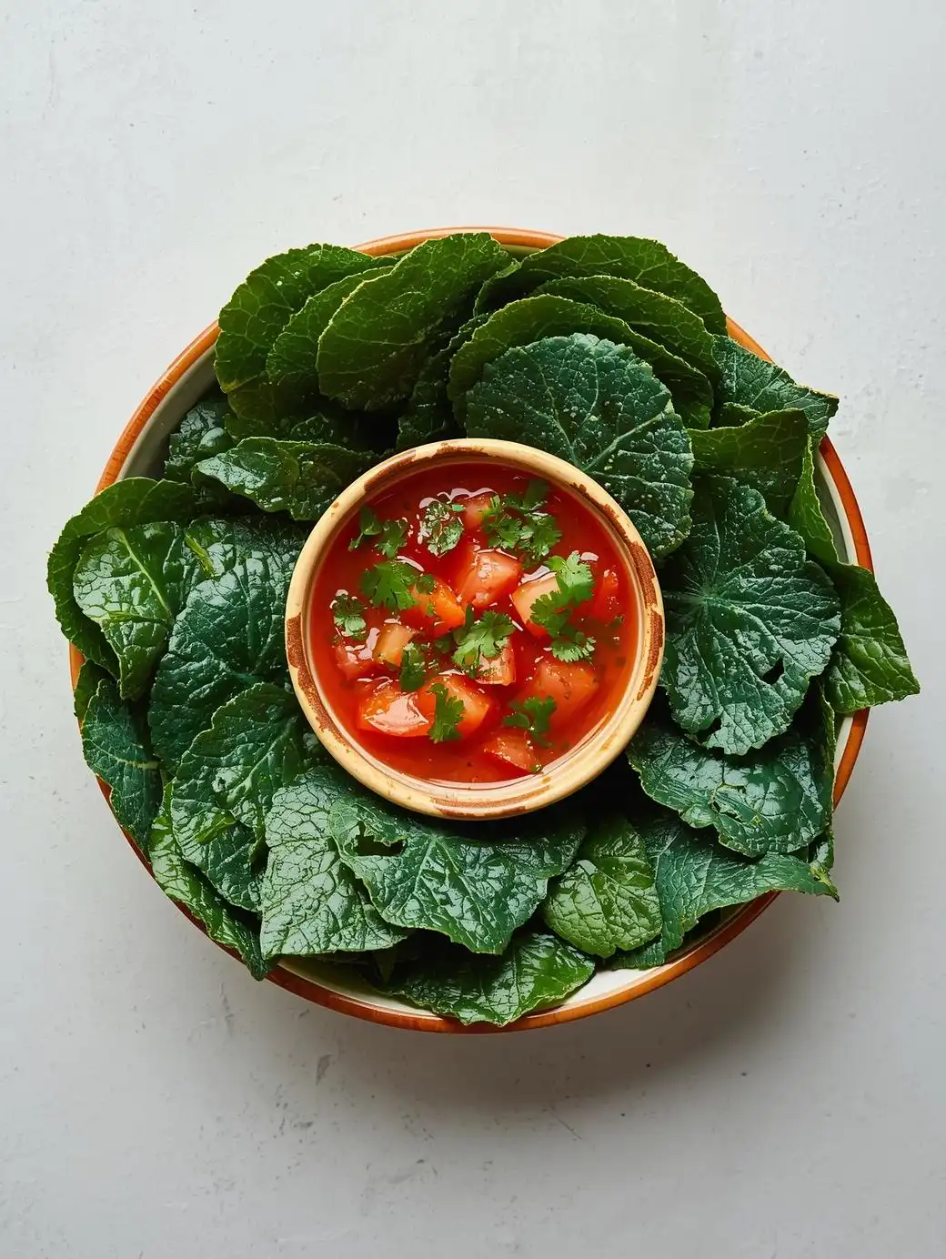 Seaweed Chips and Salsa