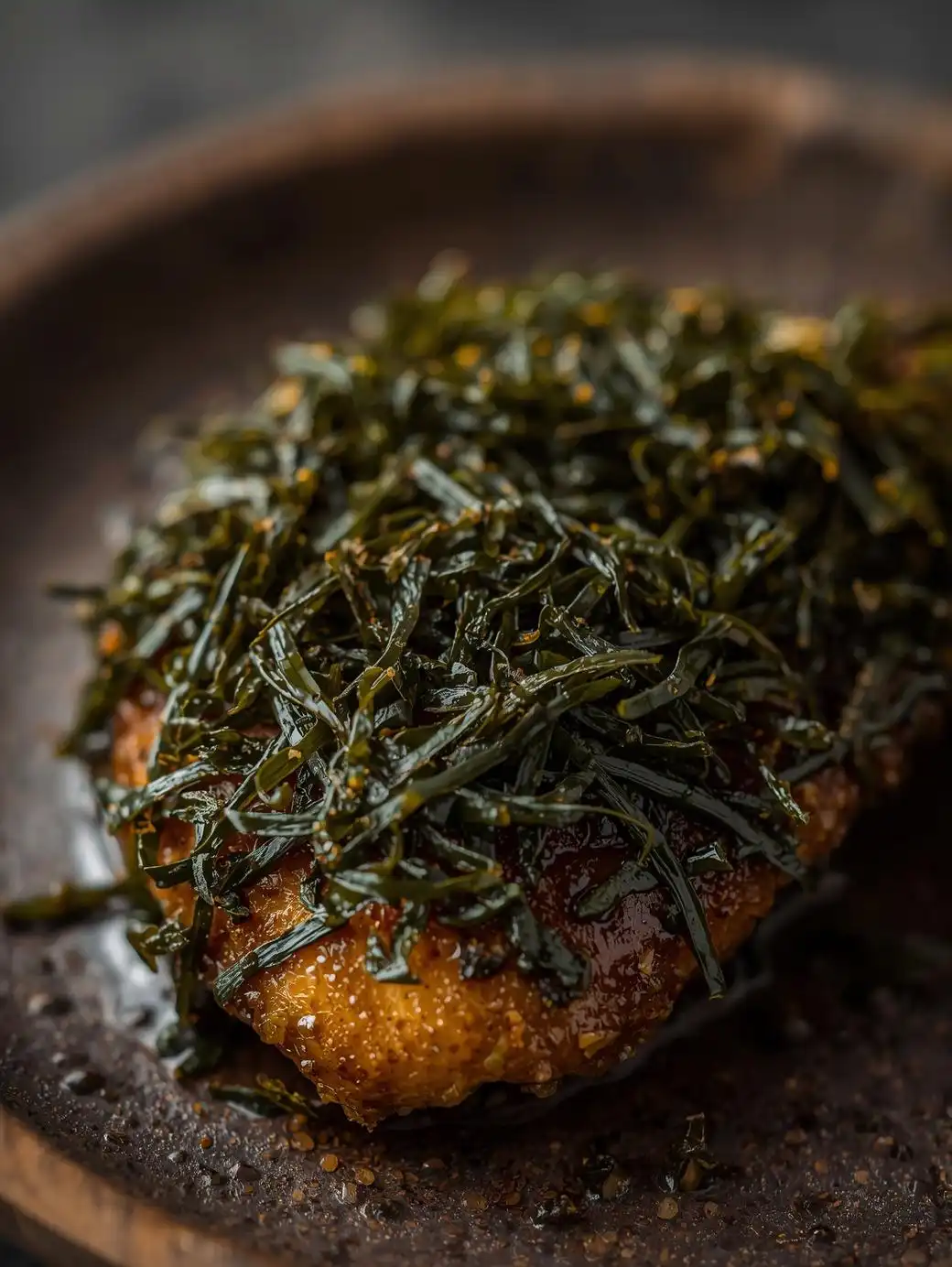 Seaweed-Crusted Chicken
