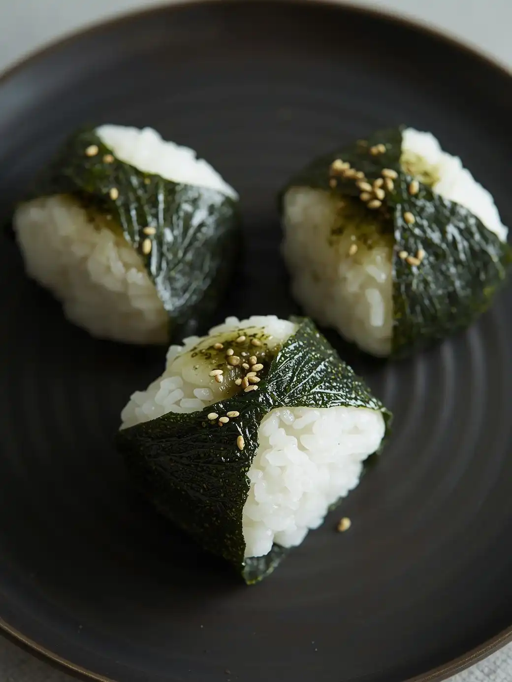Seaweed Rice Balls (Onigiri)