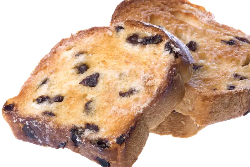 Slice of Raisin Bread (Toasted)