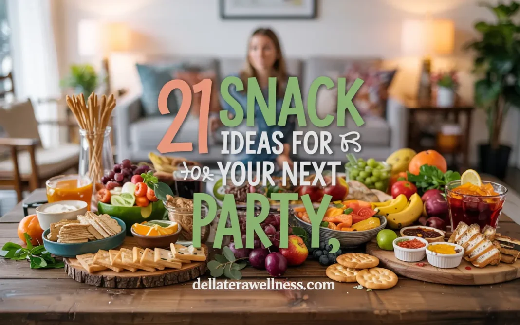 Snack Ideas FOR PARTY