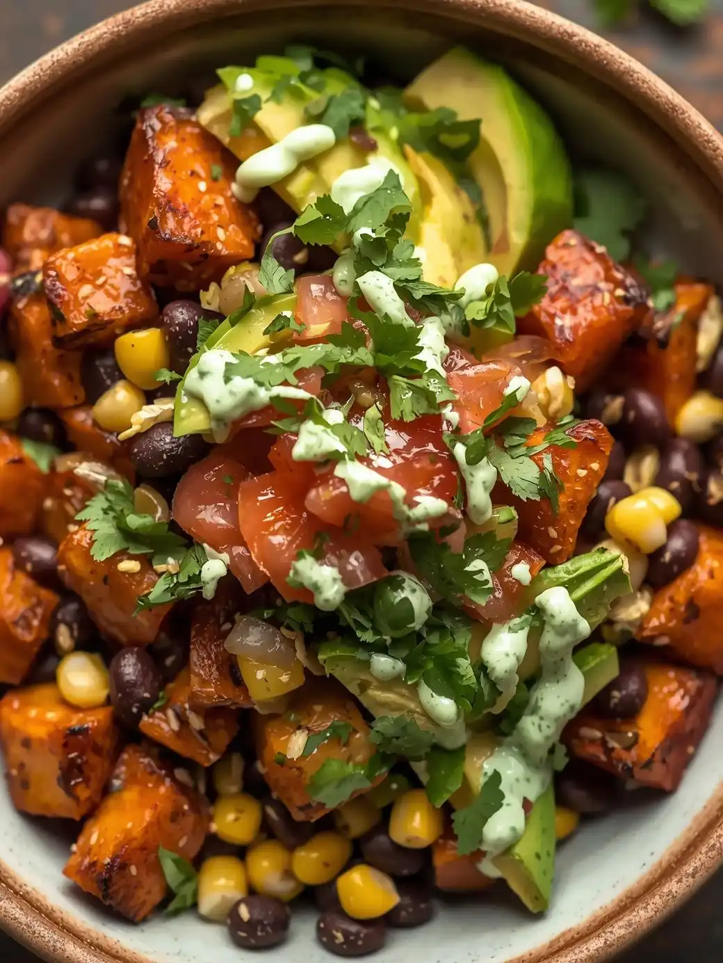 Southwest Sweet Potato Bowl