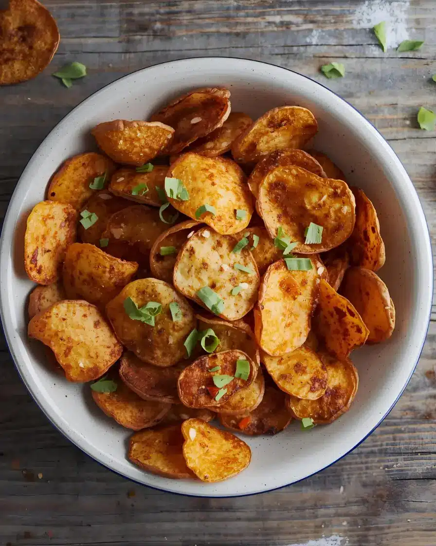 Spiced Sweet Potato Chips