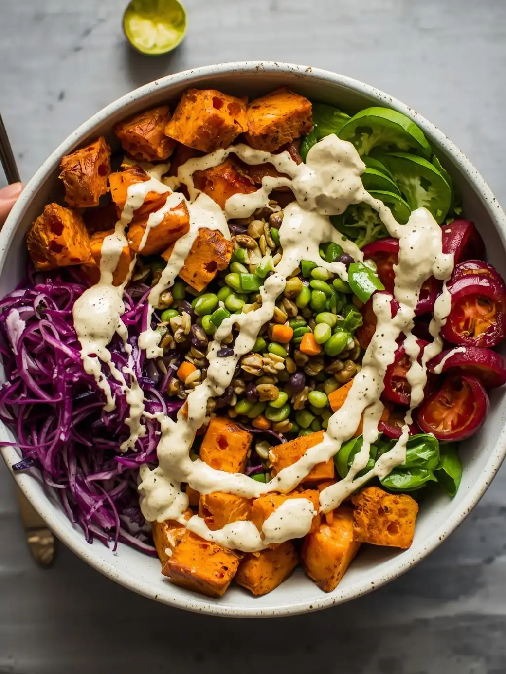 Sweet Potato Buddha Bowl