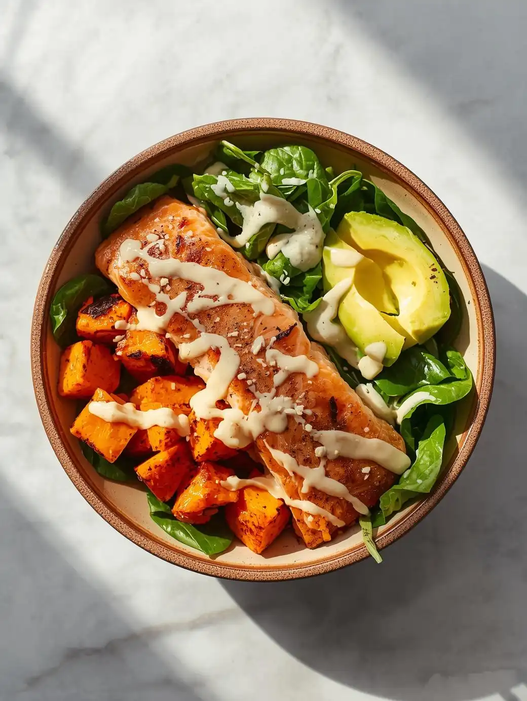 Sweet Potato & Salmon Bowl