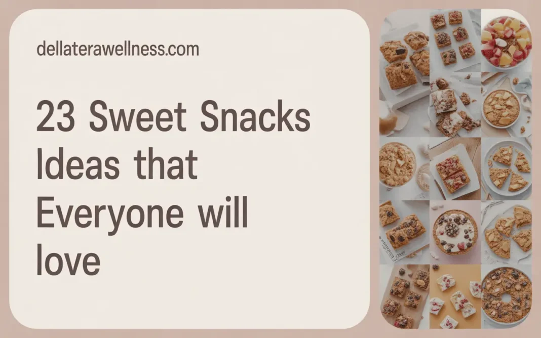 Sweet Snacks Ideas