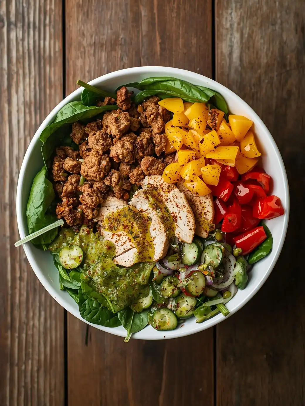 Turkey & Spinach Bowl
