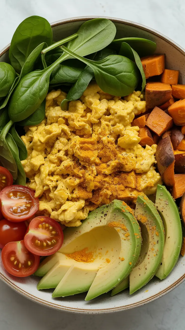 Vegan Tofu Scramble Bowl