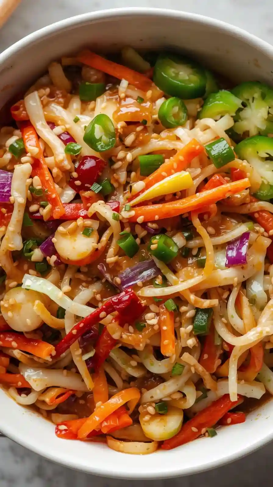 Vegetarian Egg Roll Bowl