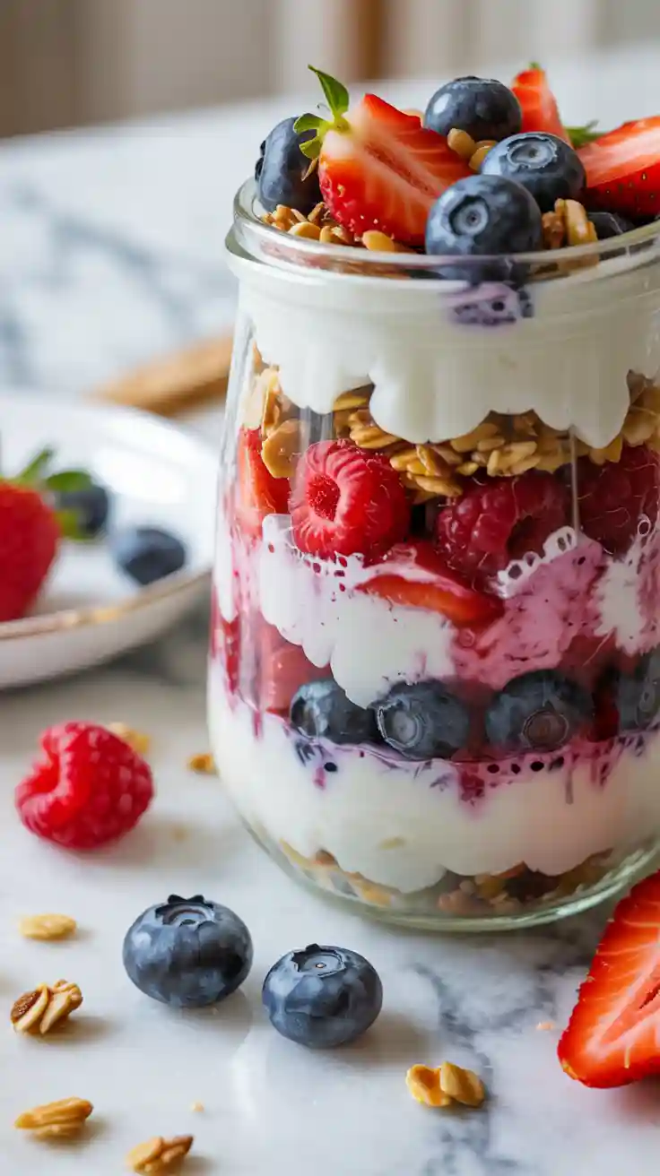 Yogurt and Berry Parfait