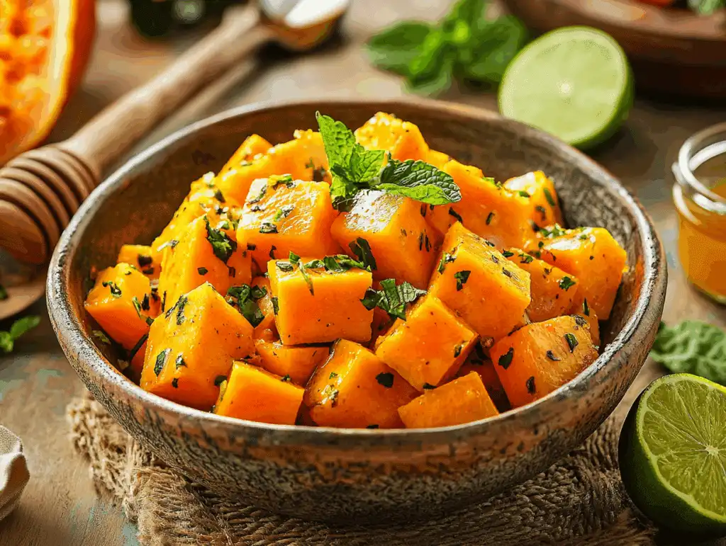 Zesty Papaya Lime Medley