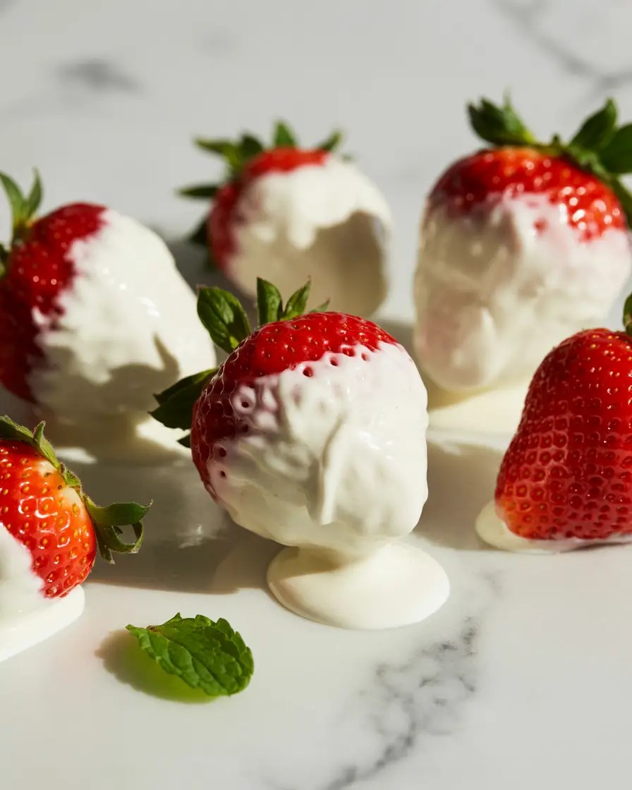 Yogurt-Covered Strawberries