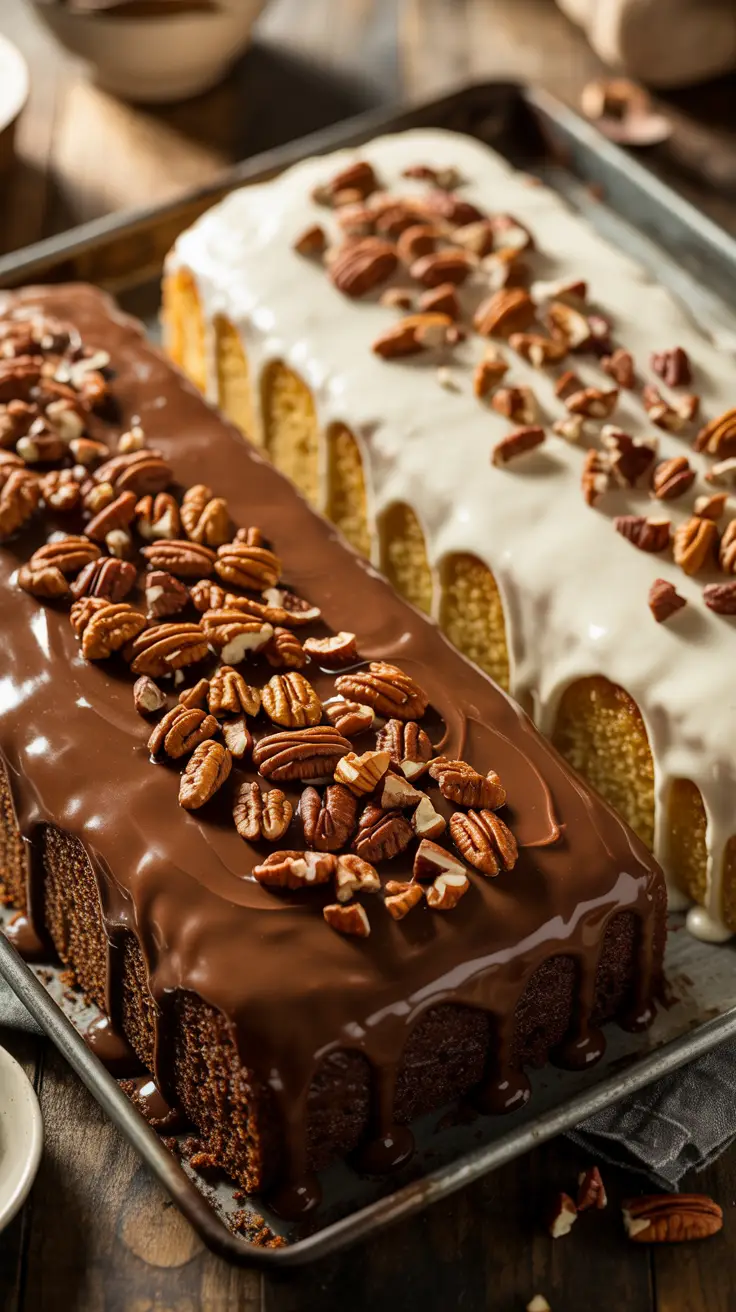 exas Sheet Cake (White or Chocolate)