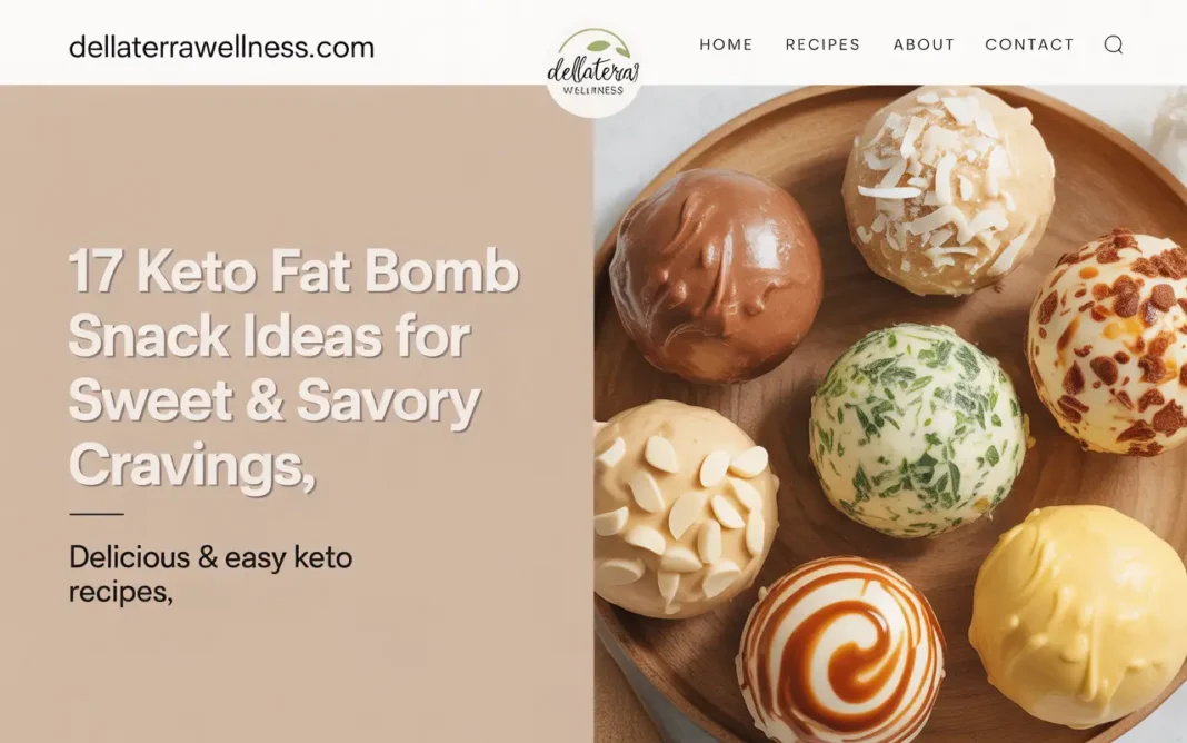 keto fat bomb snacks