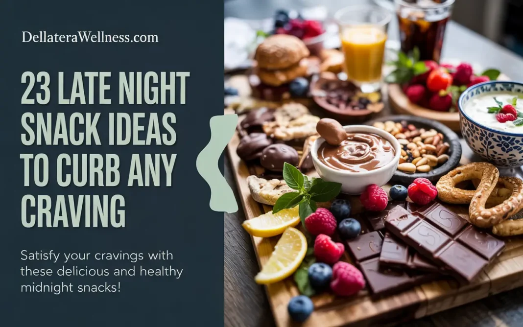 late night snacks ideas