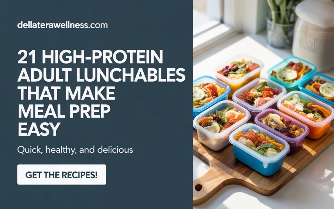 High-Protein Adult Lunchables