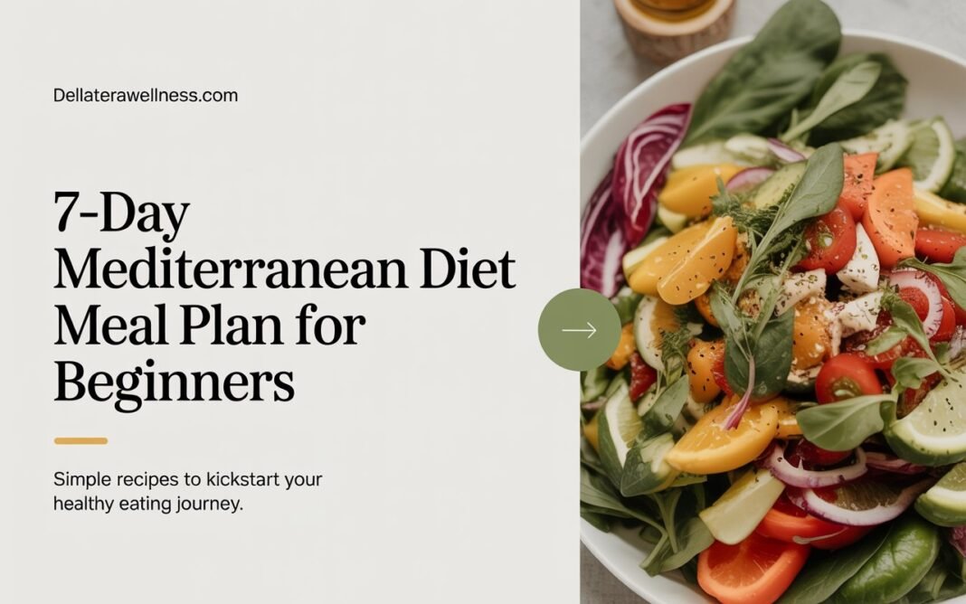 Mediterranean Diet Meal Plan