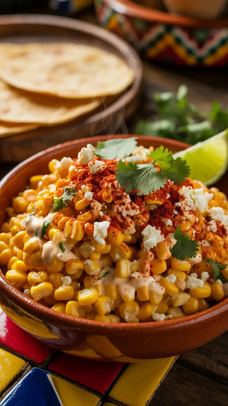 Esquites with Chipotle Mayo