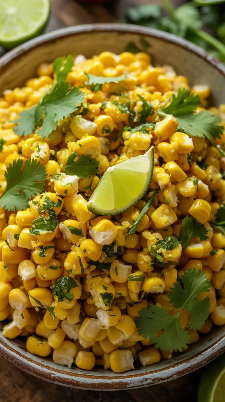 Lime Zest and Cilantro Explosion