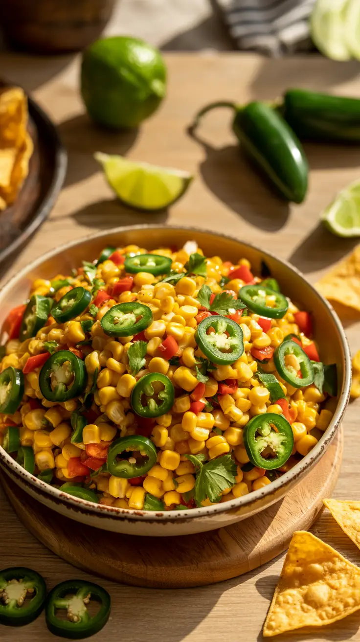 Spicy Jalapeño Corn Salad