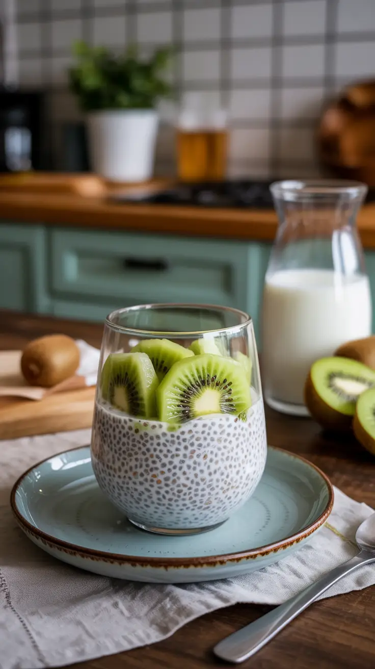 Chia Seed Pudding Fruit Parfait