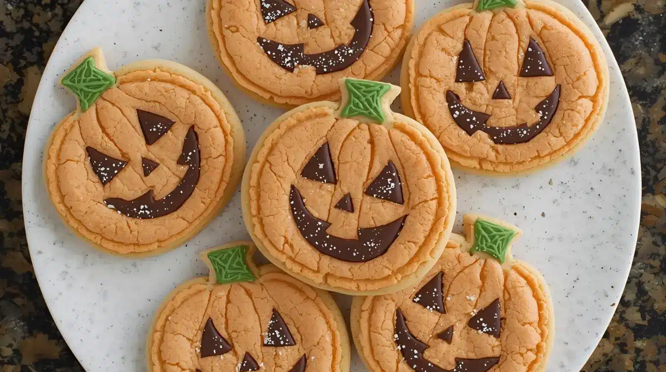 Jack-o’-Lantern Sugar Cookies