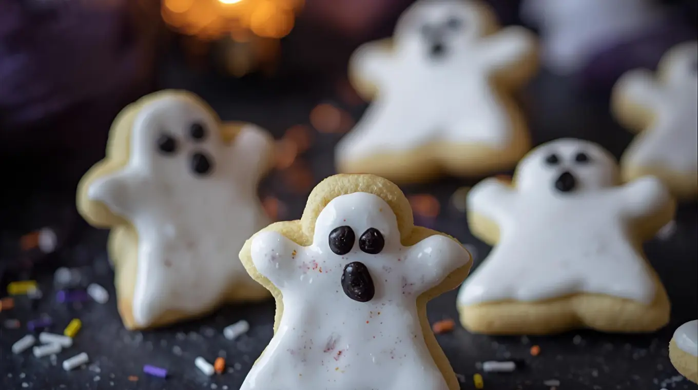 Ghost Sugar Cookies
